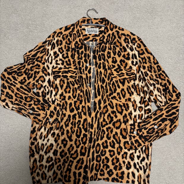와코마리아 레오파드 셔츠