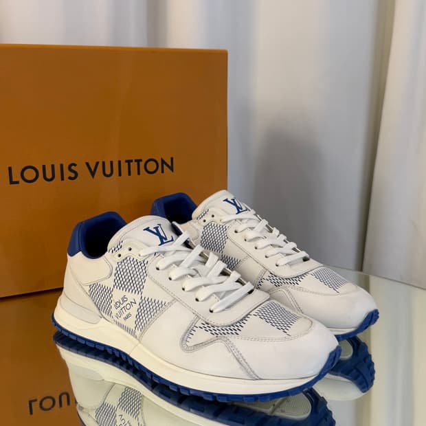 (6.5) 루이비통 퍼렐 다미에 런어웨이 스니커즈