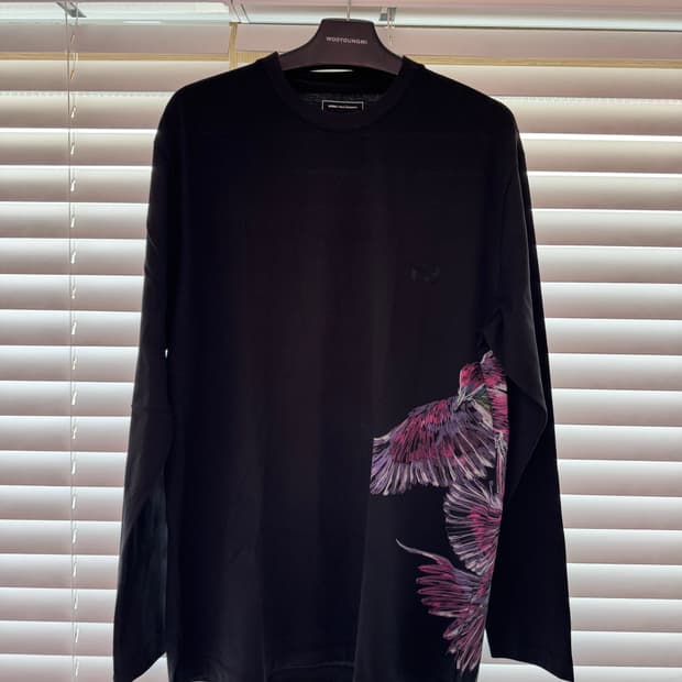 Y-3 그래픽 롱 슬리브