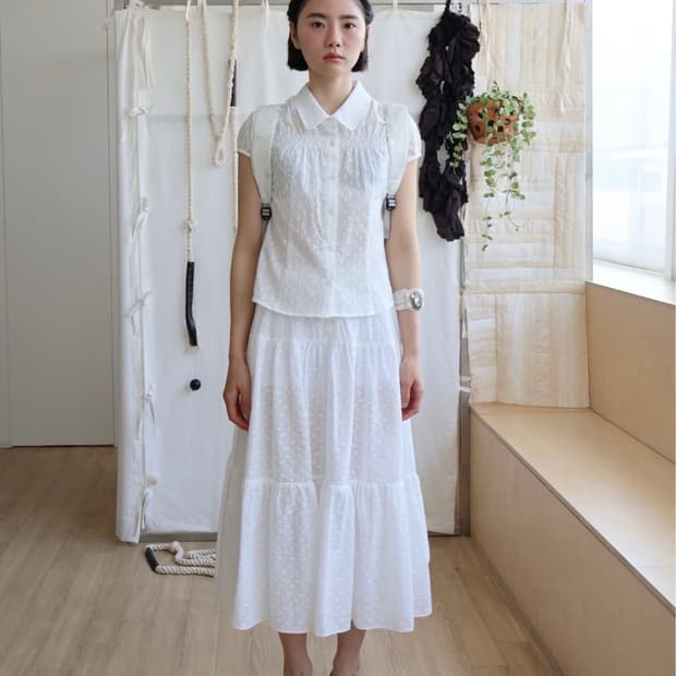 콜로신스 PURE SETUP (BLOUSE&SKIRT)