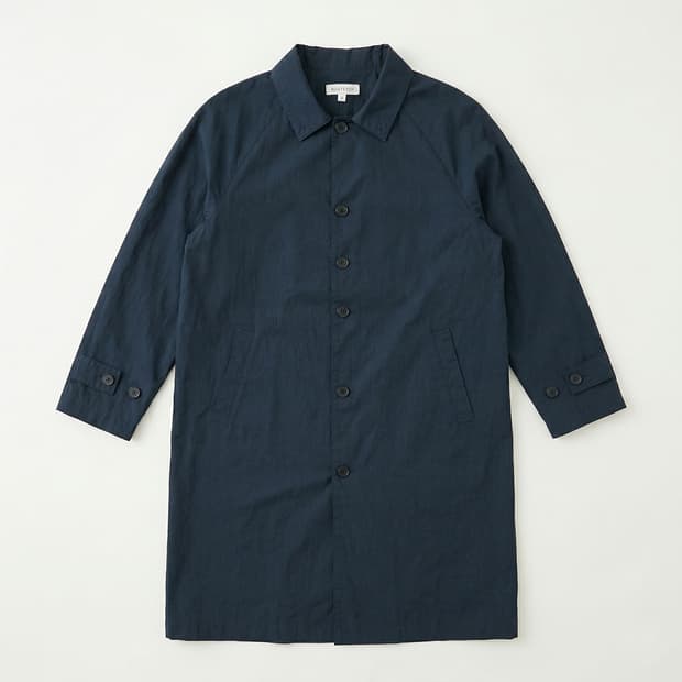 [XL] 러스티치 발마칸 트렌치코트 네이비