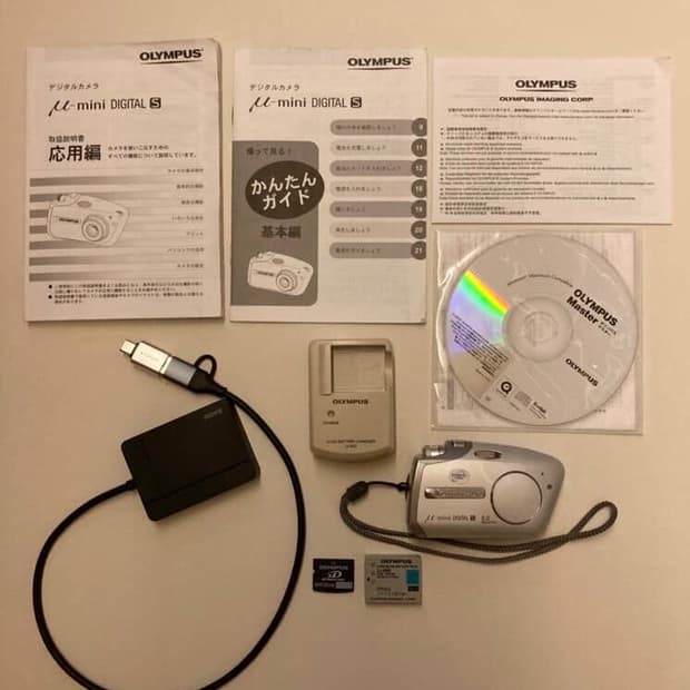 올림푸스 뮤 미니 실버