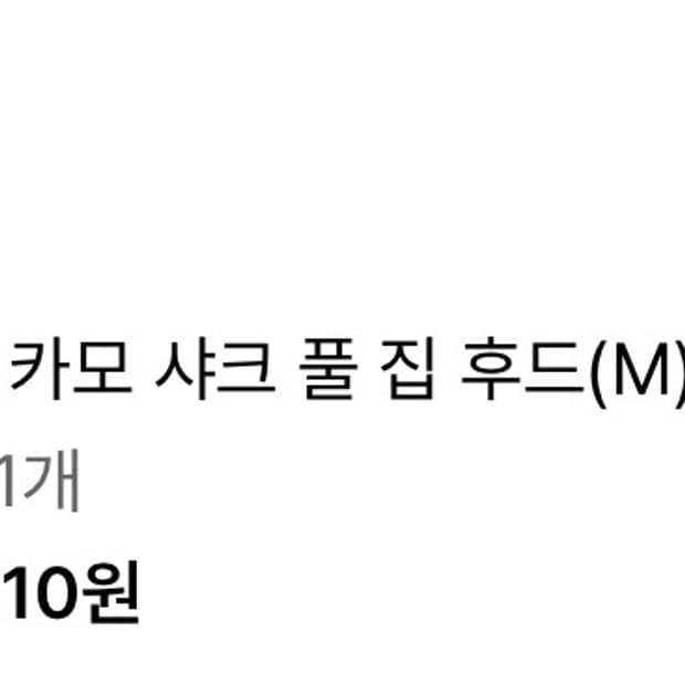 베이프 후드집업