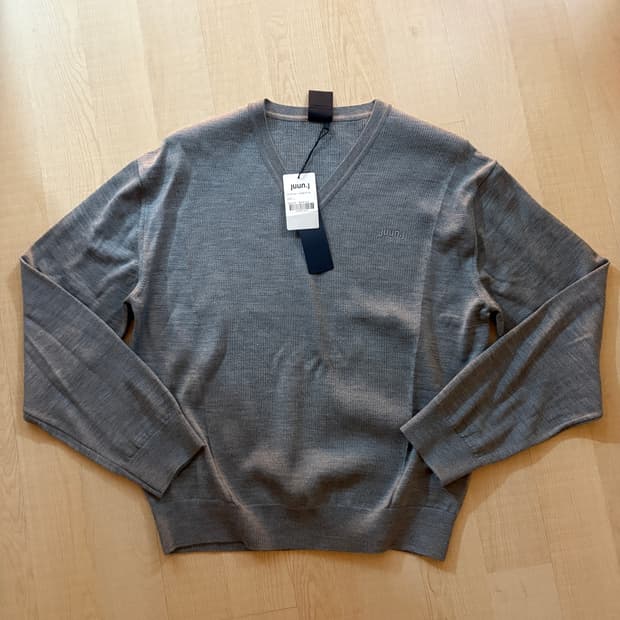 준지 니트 L 새상품