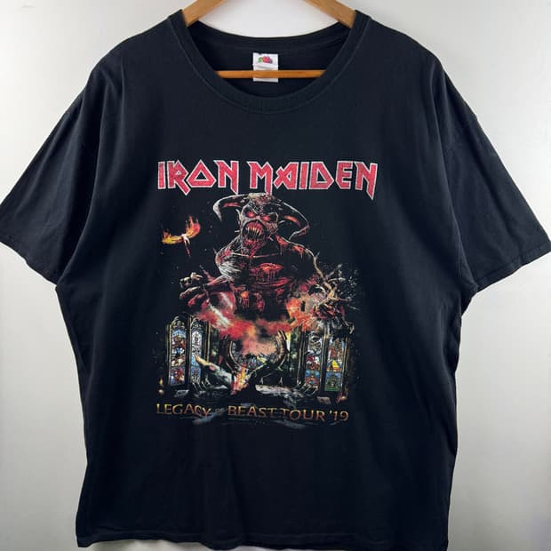 Iron Maiden 부틀렉 밴드티셔츠2132