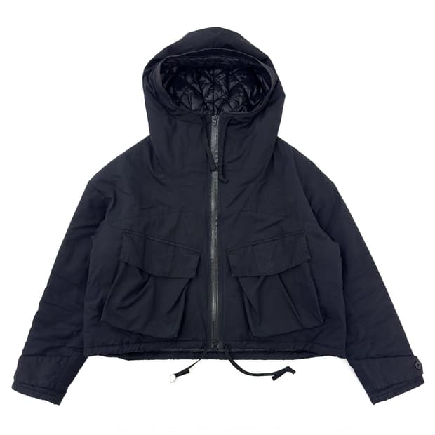 MONITALY Quilted Hooded Down Jacket