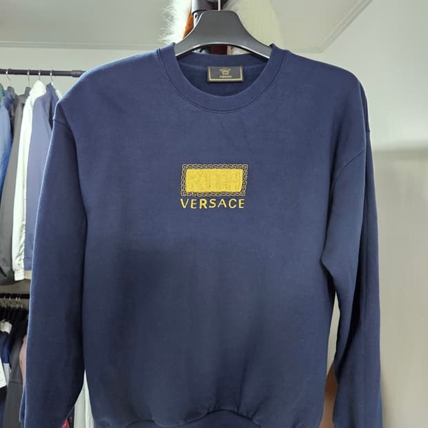KITH x VERSACE / 키스 x 베르사체 맨투맨 네이비