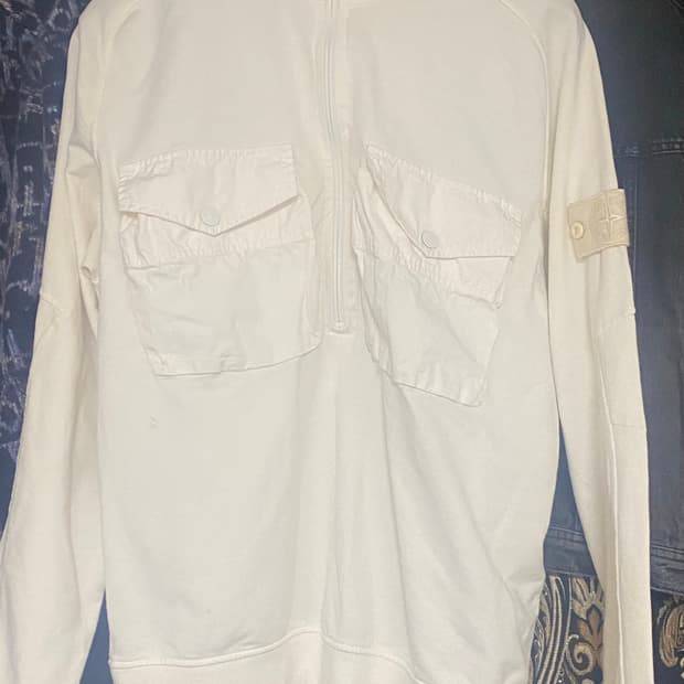 [정품] 스톤아일랜드 고스트 피스 아노락 후드집업 M