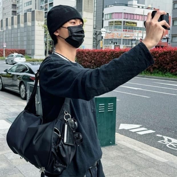 [ 주우재 가방] 분크 헤이 더블 숄더 m 가방