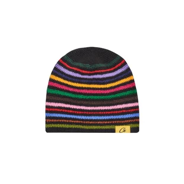 [구매] corteiz 코르테이즈 크로셰 비니 블랙 멀티