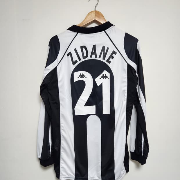 유벤투스Juventus 지단 마킹99-00 홈 축구 유니폼 XL