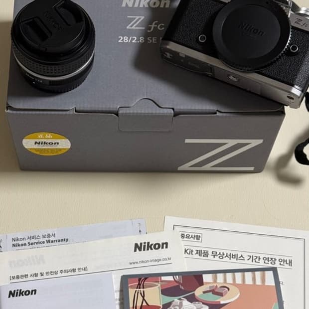 니콘 Z fc 28mm 렌즈 키트 풀박스