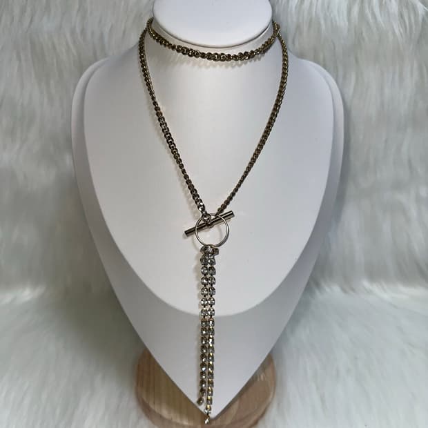 오리엔탈 고스펑크 레이어드 목걸이
