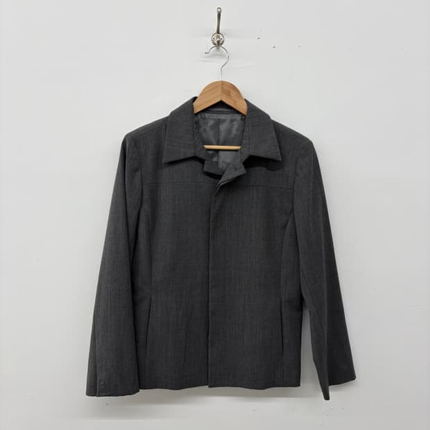 제이프레스 회색 자켓 숏 코트 여성 M