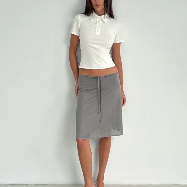Little Yarn - tammy mesh skirt