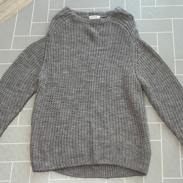 LEPSIM 회색 니트 Free 사이즈