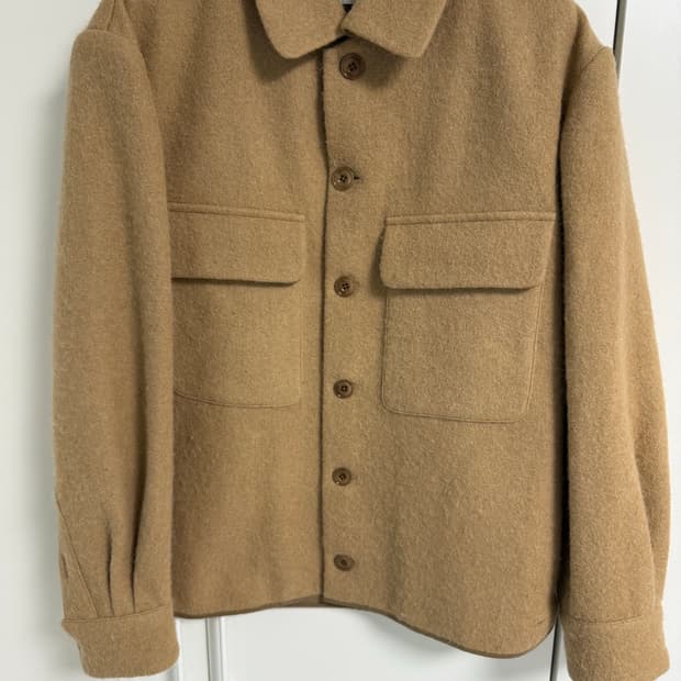 르메르 알파카 오버 셔츠 자켓