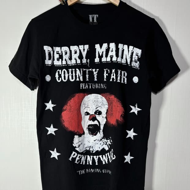 영화 It Pennywise 그것 페니와이즈 빈티지 티셔츠