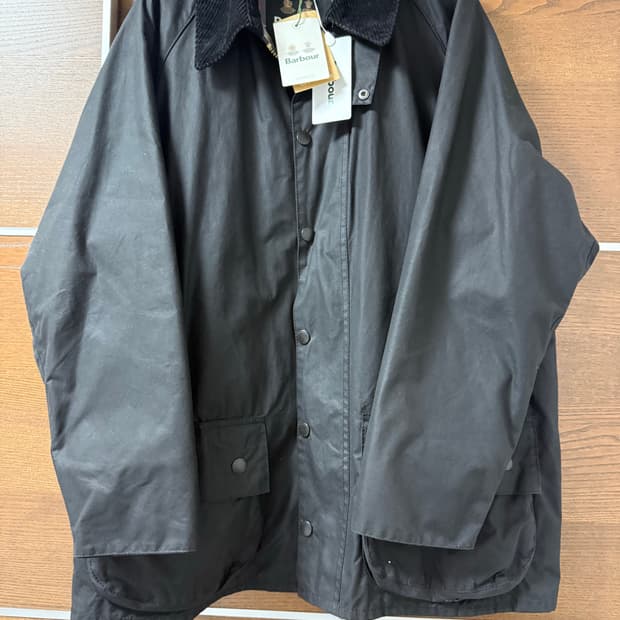 (신형탭, 단순착용) 바버 뷰포트 자켓 블랙 44
