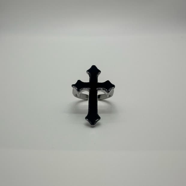 y2k 고딕 십자가오픈링(새상품)