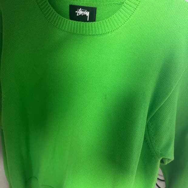 (급처)스투시 크라운 니트 L사이즈