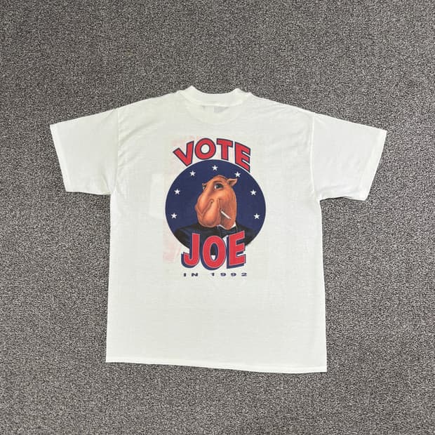 90s 빈티지 카멜 JOE VOTE 티셔츠