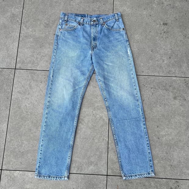 90s levis 505 orange tap