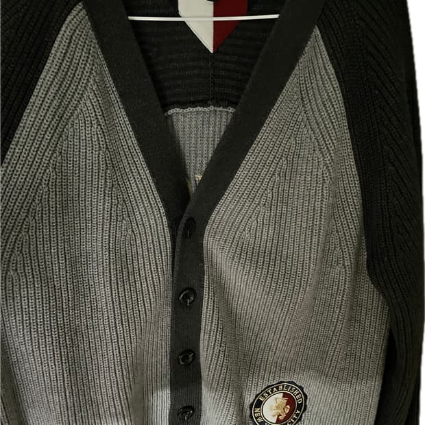 타미힐피거 오버핏 가디건