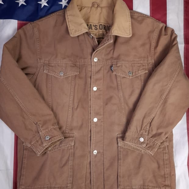 오리지날 00's 리바이스  캔버스 워크자켓