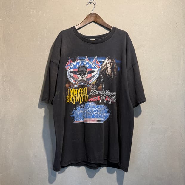 90s 레너드 스키너드 티셔츠 2XL