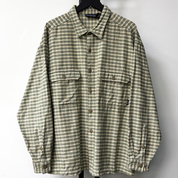 파타고니아 투포켓 체크 셔츠