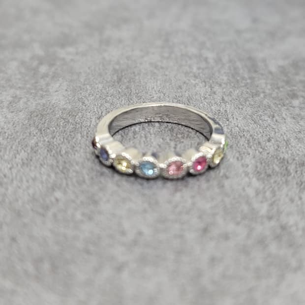 레인보우 반지