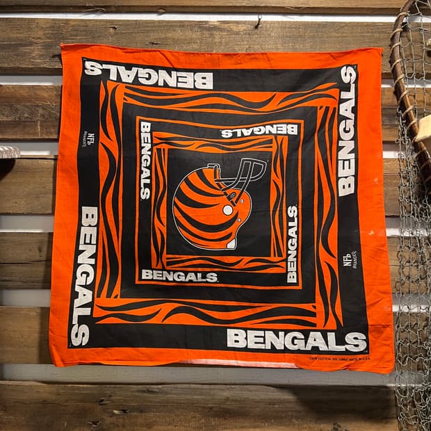 90's Made in USA NFL 풋볼 반다나 B23