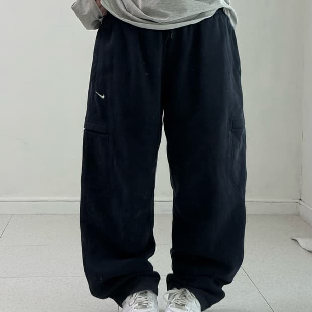 나이키 네이비 카고 스웻팬츠
