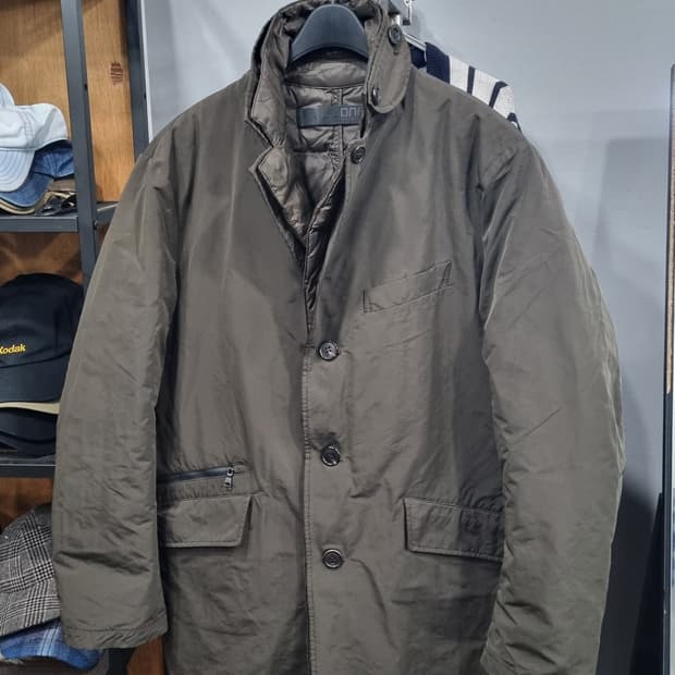 헤지스(HAZZYS) 구스 솜털 내피분리형 코트패딩 95~100