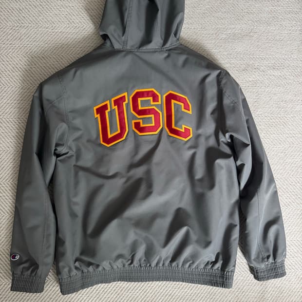 챔피온 USC Trojans 어센틱 후드자켓
