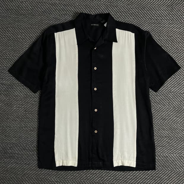 USA 오리지날 빈티지 쿠바 셔츠o 3160