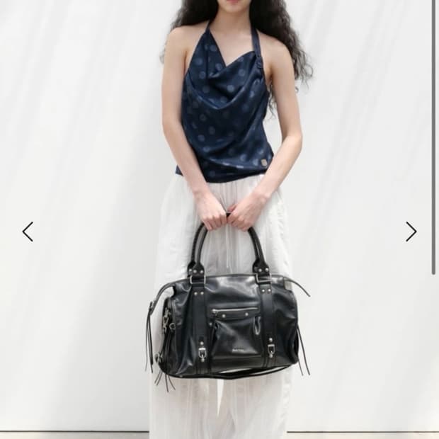 락케이크 Big diaz bag 블랙