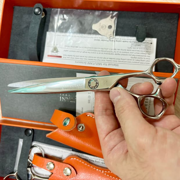 미쯔다니 솔리드 미용가위 7인치 장가위 미즈타니