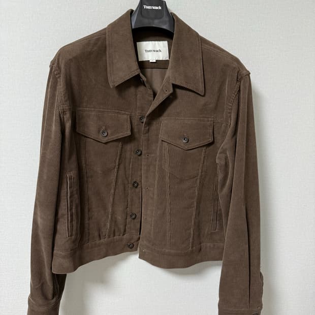 [xl] 토니웩 코듀로이 트러커 브라운