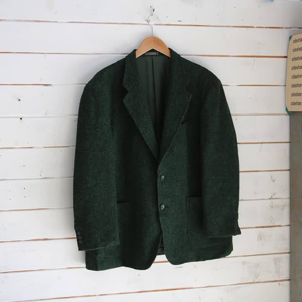 (착용컷) Harris Tweed 울 블레이져 (남성용 105-108)
