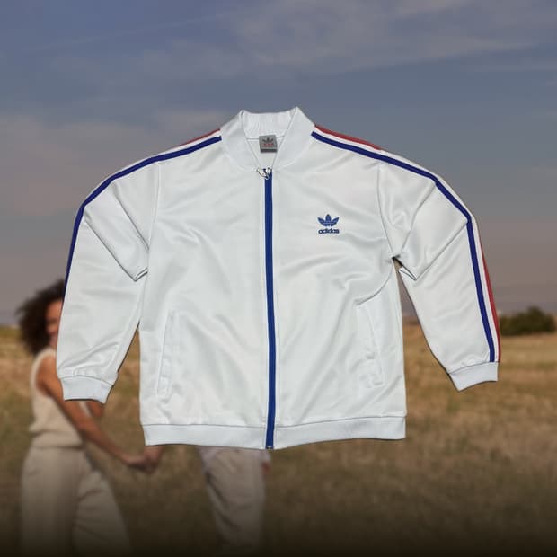 아디다스 일본 JASPOO 흰 져지