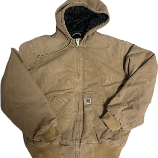 칼하트 wip 디어본 캔버스 OG 액티브자켓 피넛 에이지드 캔버스 (윈터