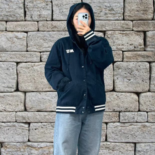 나이키 후드 집업