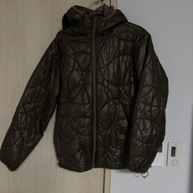 스컬프터 프리마로프트 퀄팅 자켓 브라운