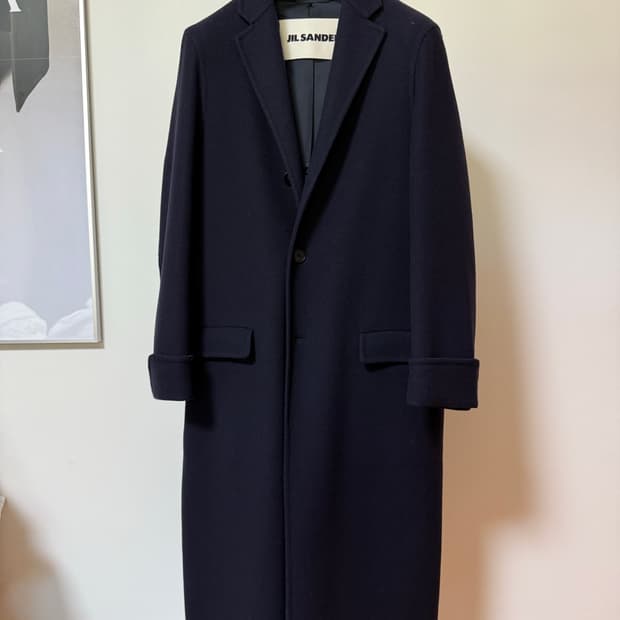 캐시미어 100% 싱글 코트