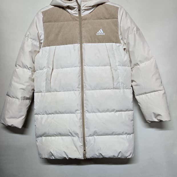 아디다스 키즈 롱패딩 160 