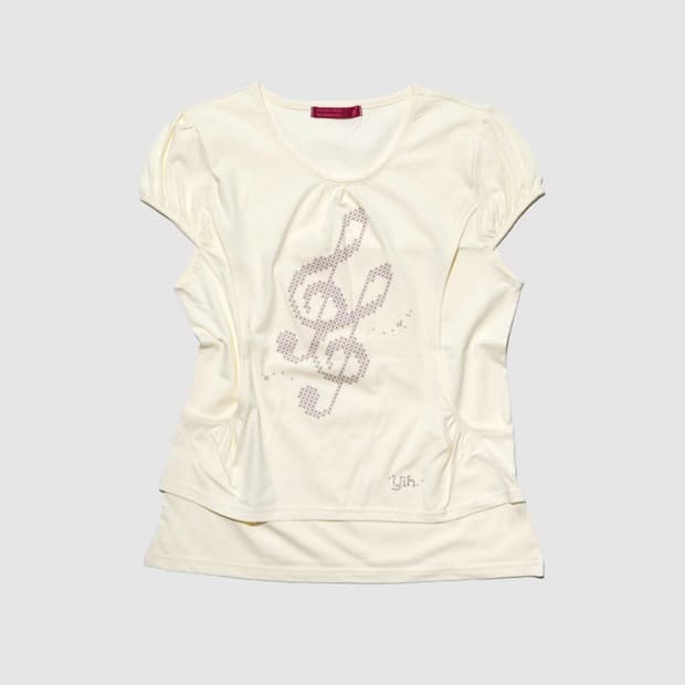 Melody half sleeve, yellow
