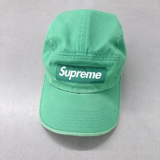 슈프림 캠프캡 그린