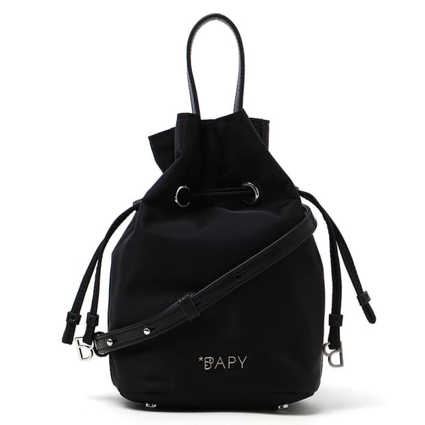 BAPY 베이피 나일론 버킷백 크로스백